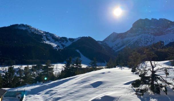 Petit Studio Mansarde 18 M2 Avec Navette Gratuit Aux Pistes De Ski Gresse-en-Vercors Exteriör bild